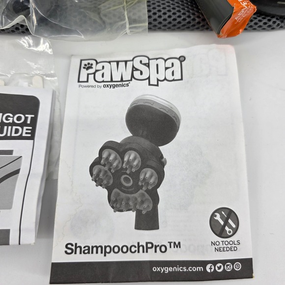 Oxygenics PawSpa Shampooch Pro Pet Grooming Shower Head System Grey 50548 - Picture 3 of 8